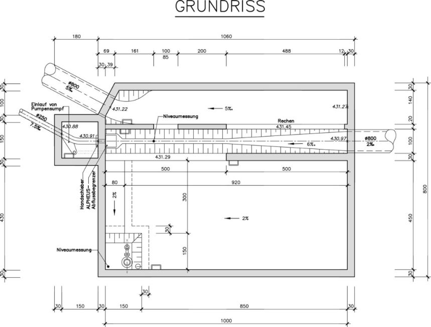 Mörigen Strandboden Grundriss