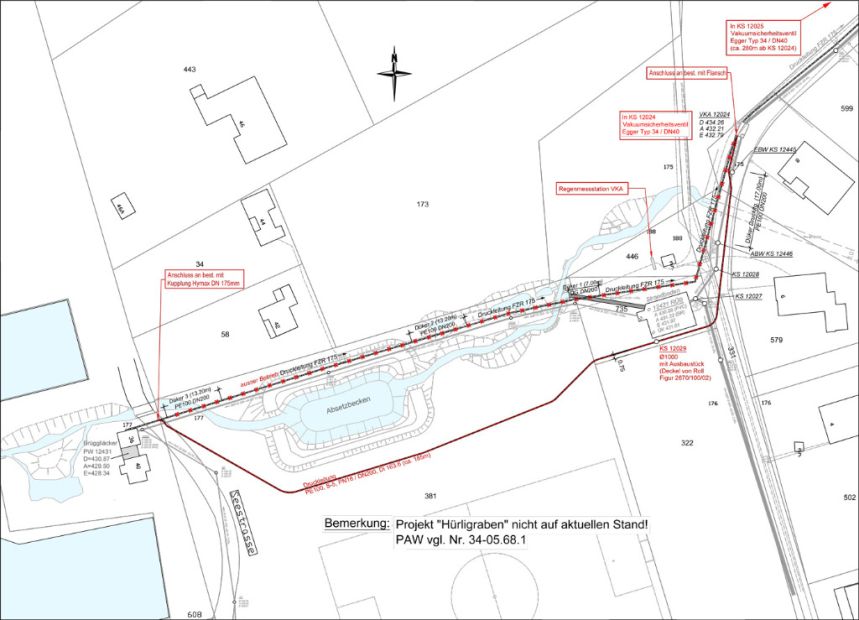 Mörigen Strandboden Situation