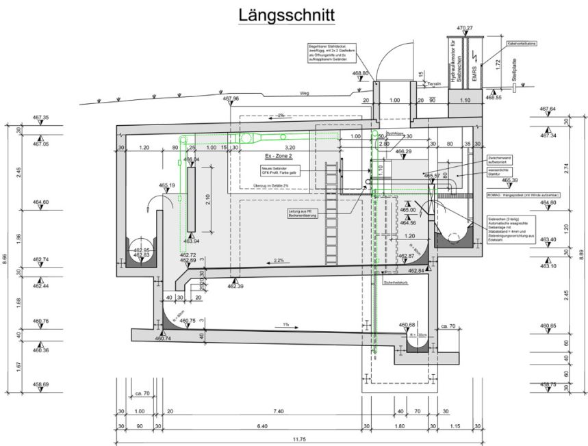 Rüb Rebenrain 45 Längsschnitt